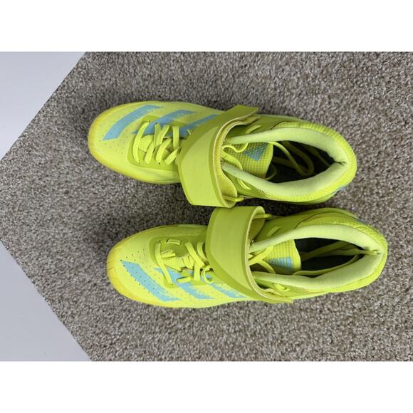 Adidas Adizero Javelin Track & Field Spikes Mens 11.5 Solar Yellow Cleats FW2241 main image 9
